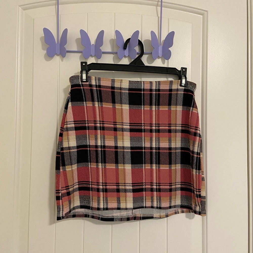 EUC | LA‎ Hearts women’s plaid miniskirt — small